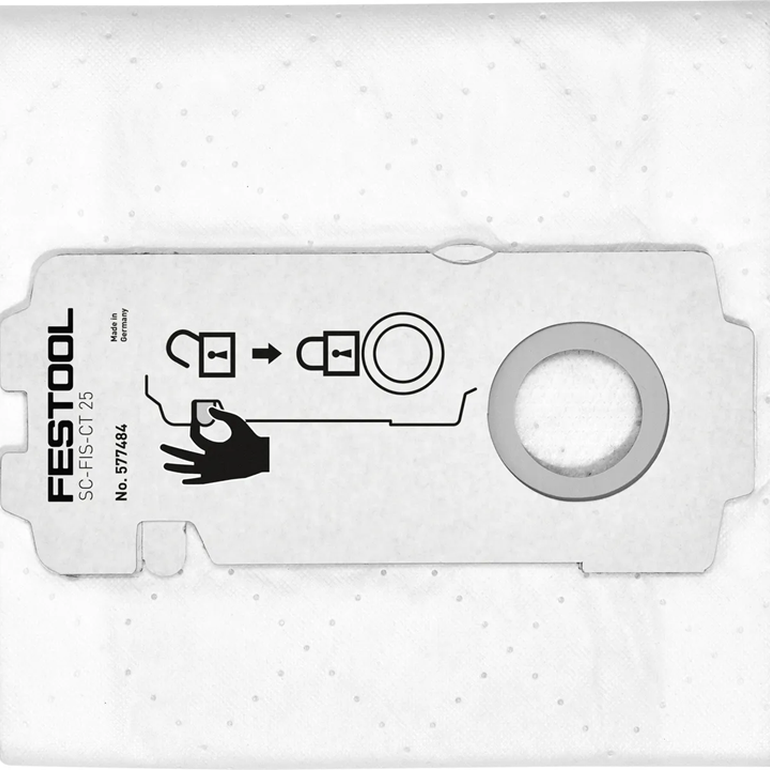 Festool 577484 SELFCLEAN Filter Bag SC-FIS-CT 25/5