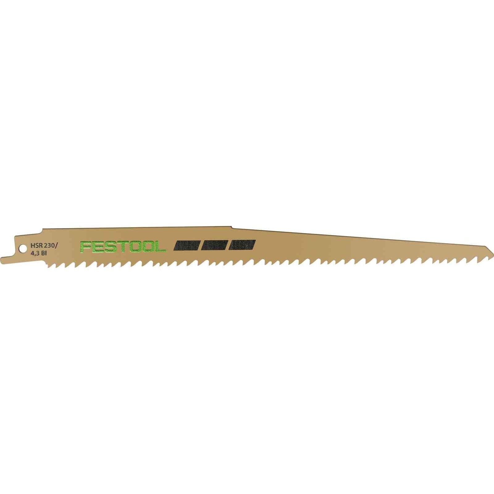 Sabre saw blade WOOD UNIVERSAL HSR 230/4,3 BI/5