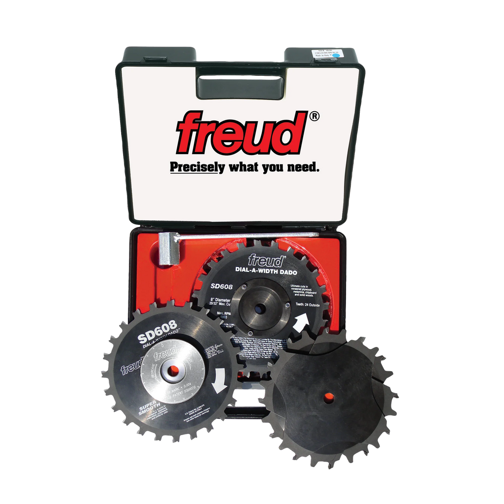 Freud SD608 - 8" Dial-A-Width Stacked Dado Sets