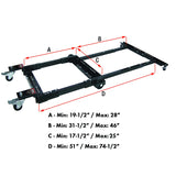 Heavy-Duty Universal Mobile Bas For Table Saws