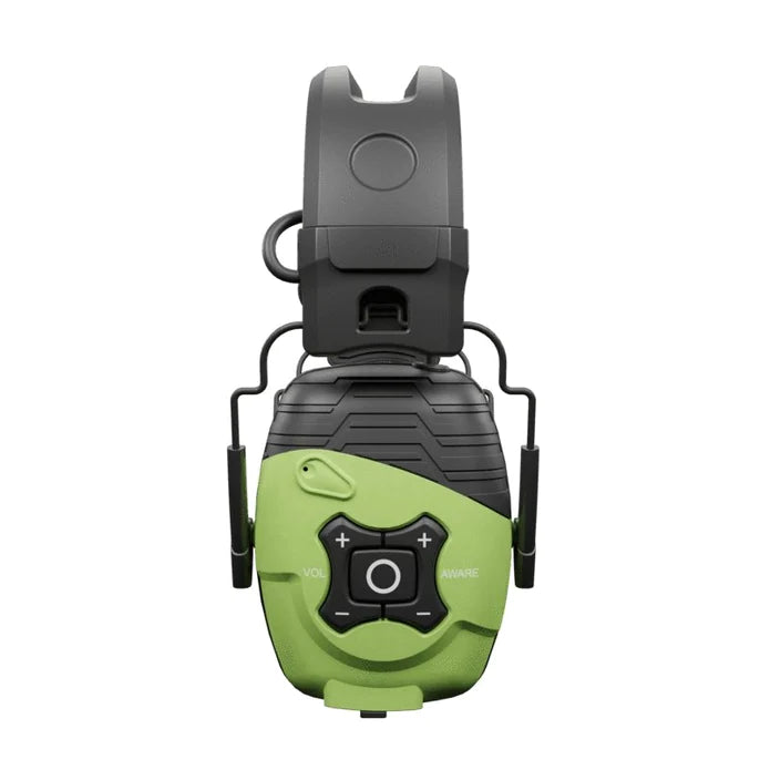 ISOtunes LINK Aware Bluetooth Earmuff - Safety Green 79 dB Volume Limit