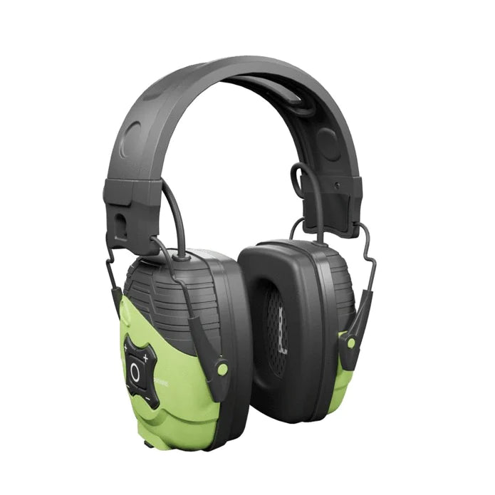ISOtunes LINK Aware Bluetooth Earmuff - Safety Green 79 dB Volume Limit