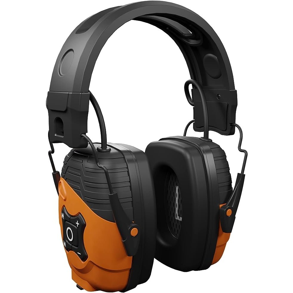 ISOtunes Link 2.0 Bluetooth Earmuff Safety Orange 79dB Limit