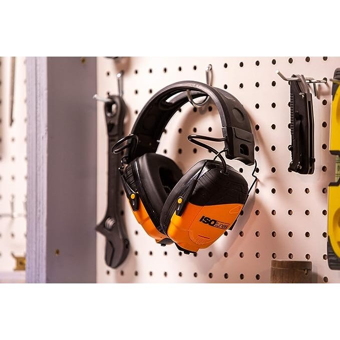 ISOtunes Link 2.0 Bluetooth Earmuff Safety Orange 79dB Limit