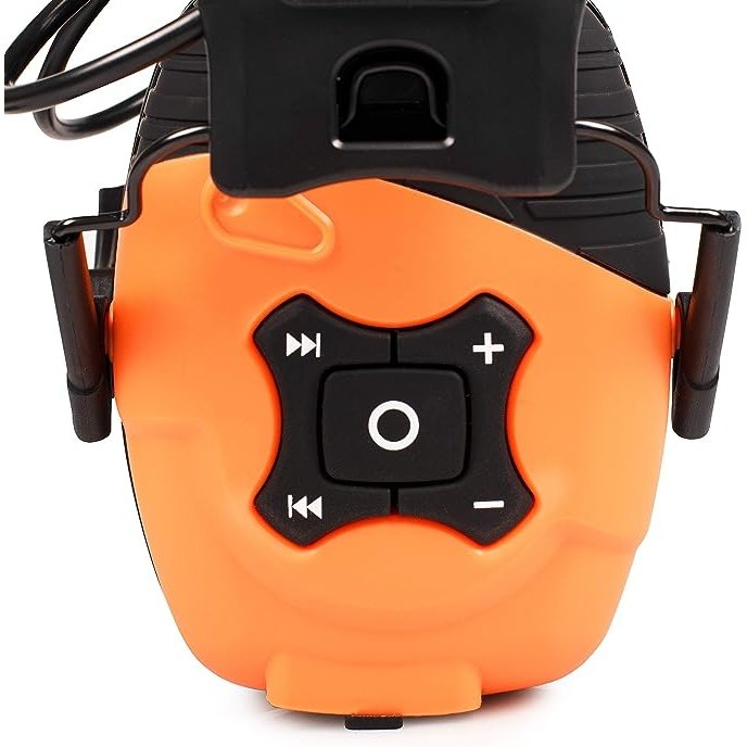 ISOtunes Link 2.0 Bluetooth Earmuff Safety Orange 79dB Limit