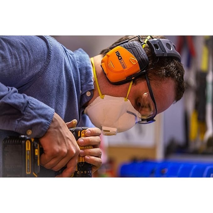 ISOtunes Link 2.0 Bluetooth Earmuff Safety Orange 79dB Limit