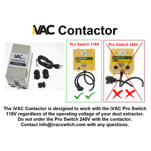 IVAC C115-A-NA Contactor