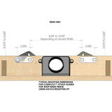 JessEm 04216 - Shop Made Fence Mounting Kit for Clear-Cut Stock Guides