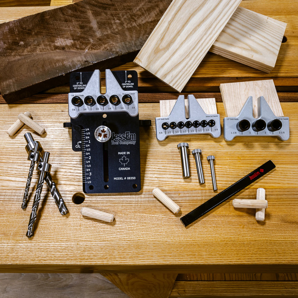 Jessem 08350MK Dowelling Jig Master Kit Great Western Saw