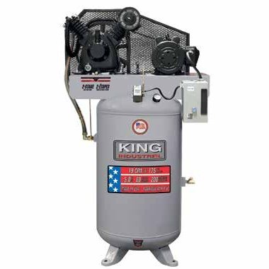 King KC-5280V3-MS - 2-Stage 5 Running HP 80 Gallon Air Compressor