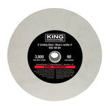 King KC-895LS - 8" LOW SPEED BENCH GRINDER WITH LIGHT