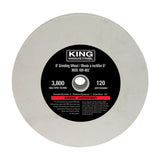King KC-895LS - 8" LOW SPEED BENCH GRINDER WITH LIGHT