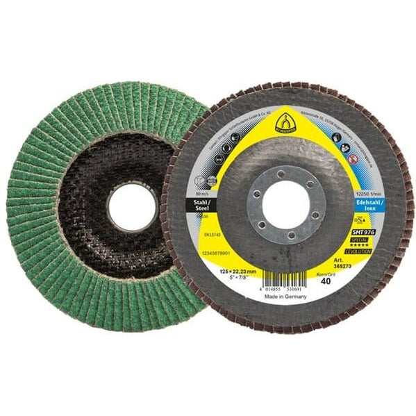 Klingspor SMT 976 Special CEVOLUTION Abrasive mop discs for Stainless steel