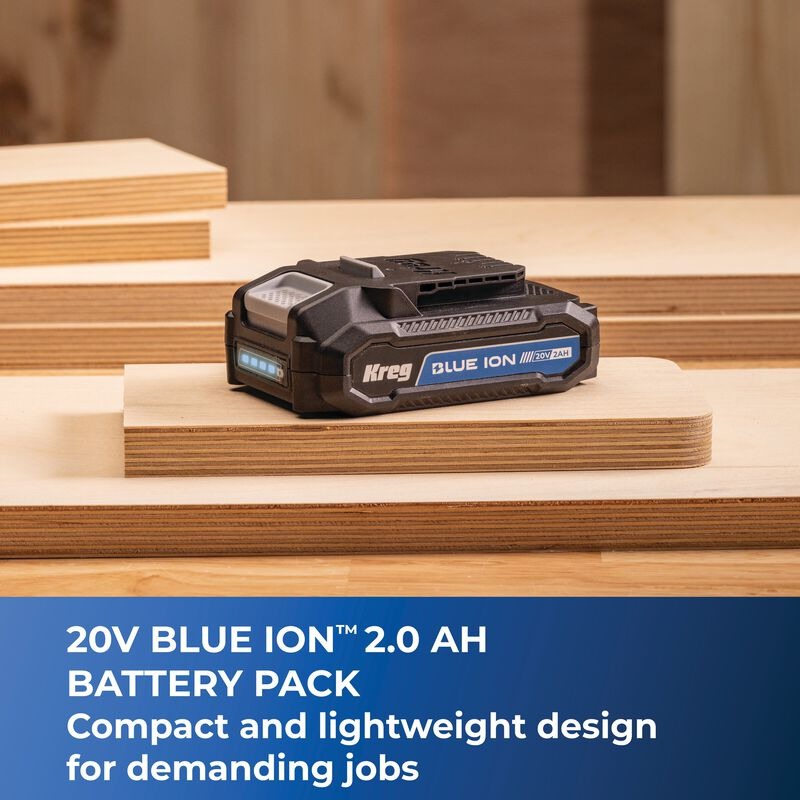 Kreg 20V Blue Ion™ 2.0Ah Battery Pack