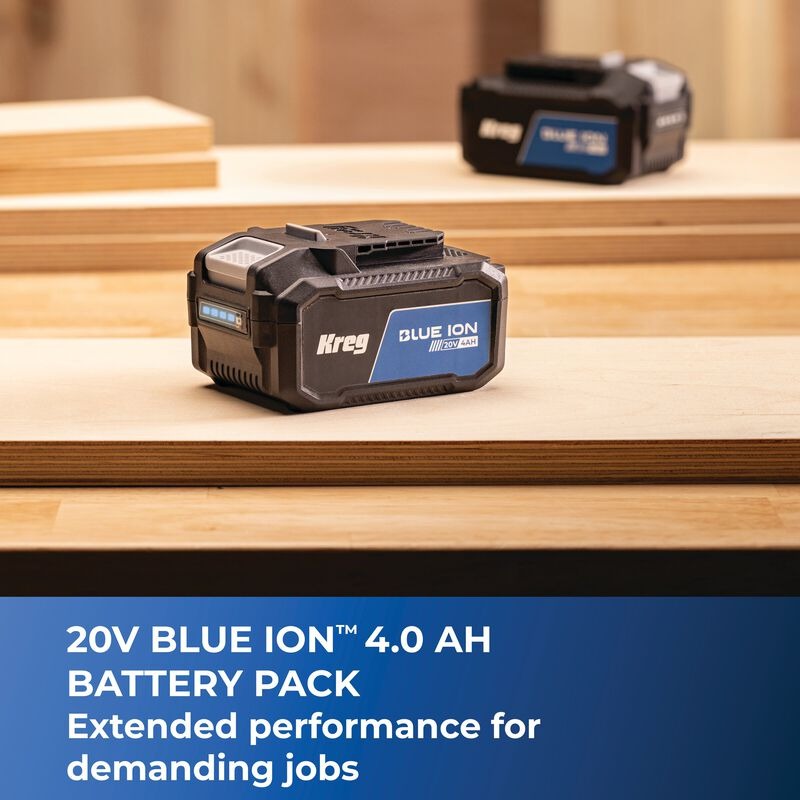 Kreg 20V Blue Ion™ 4.0Ah Battery Pack