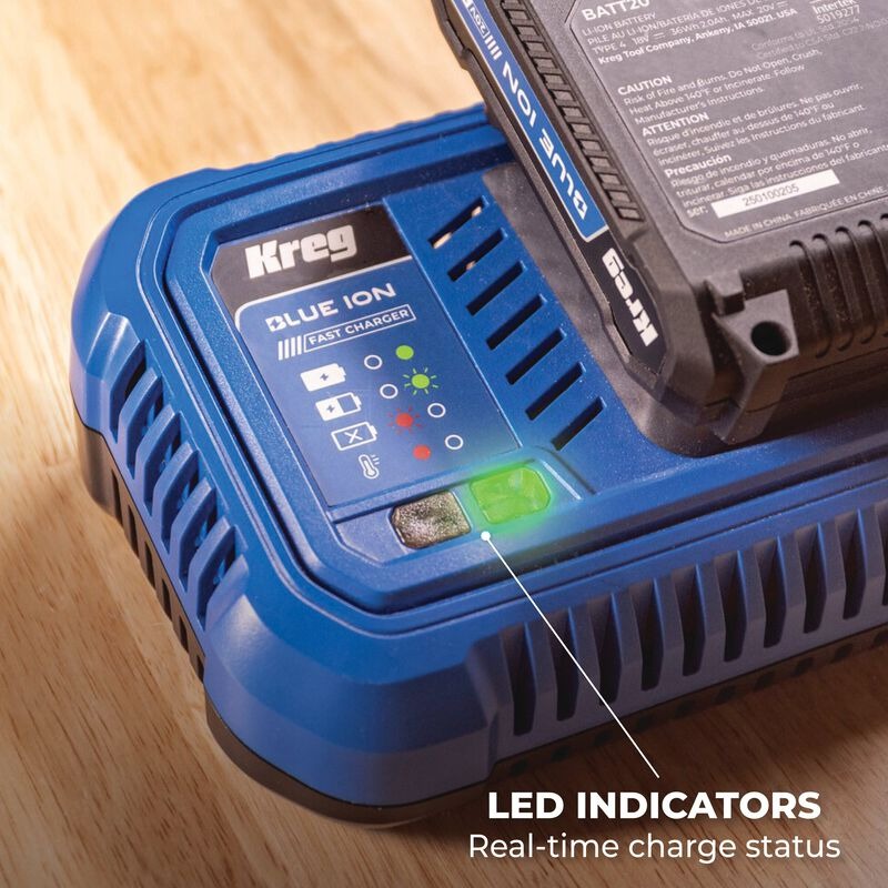 Kreg 20V BlueIon™ Fast Charger