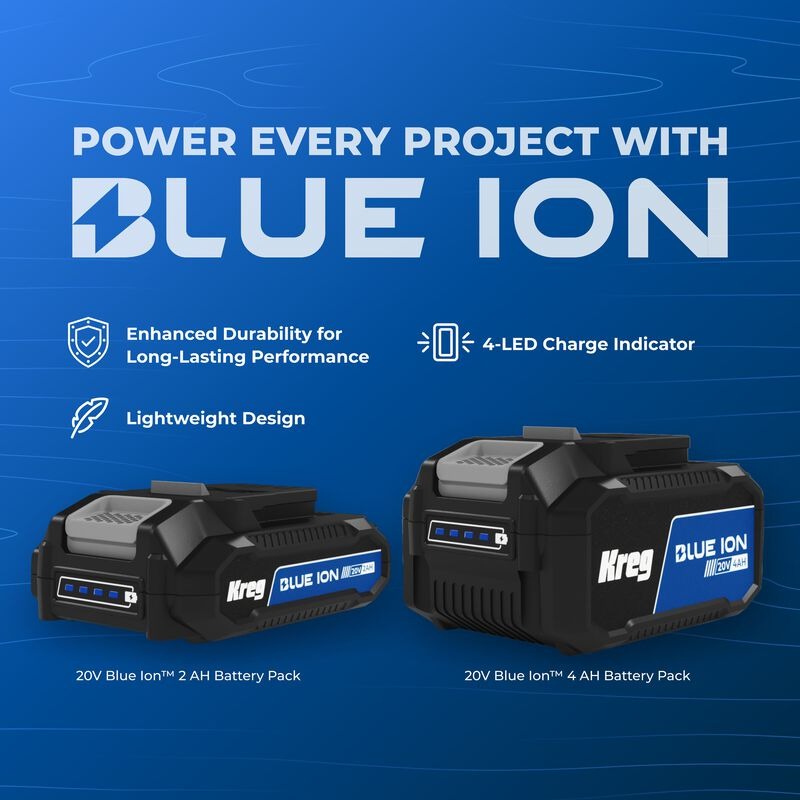 Kreg 20V Ionic Drive™ 1/4" Compact Impact Driver Tool Only