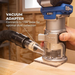 Kreg 20V Ionic Drive™ 1/4" Trim Router Tool Only