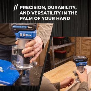Kreg 20V Ionic Drive™ 1/4" Trim Router Tool Only