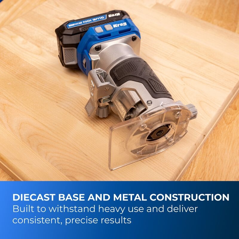 Kreg 20V Ionic Drive™ 1/4" Trim Router Tool Only
