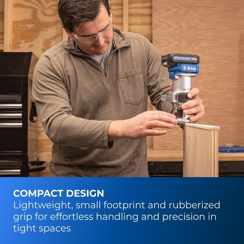 Kreg 20V Ionic Drive™ 1/4" Trim Router Tool Only