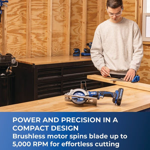 Kreg 20V Ionic Drive™ 4-1/2" Circular Saw Tool Only