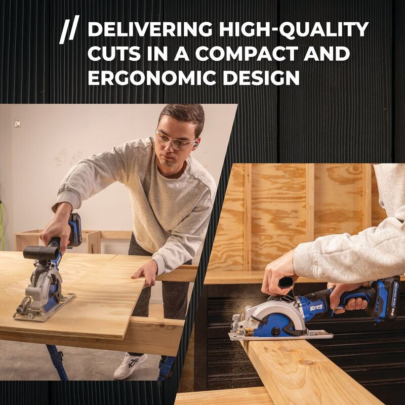 Kreg 20V Ionic Drive™ 4-1/2" Circular Saw Tool Only