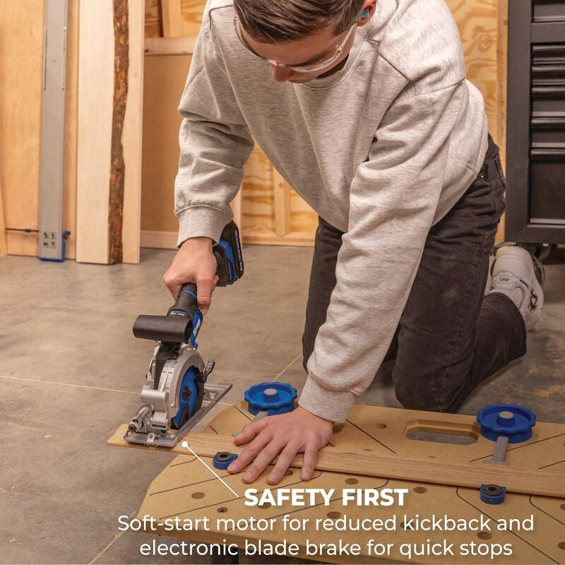 Kreg 20V Ionic Drive™ 4-1/2" Circular Saw Tool Only