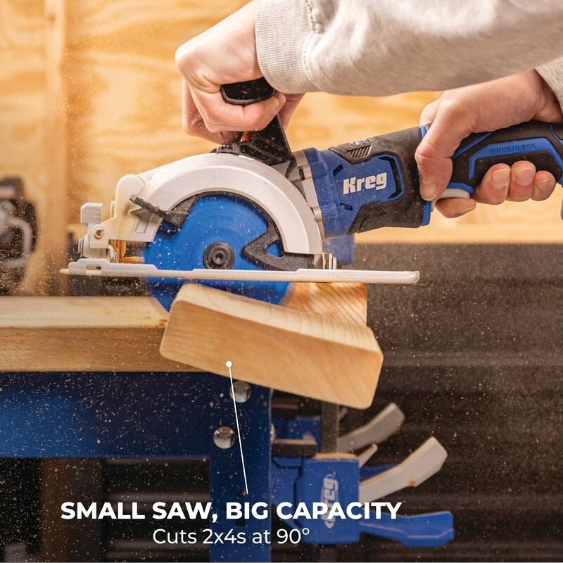 Kreg 20V Ionic Drive™ 4-1/2" Circular Saw Tool Only
