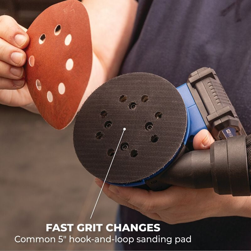 Kreg 20V Ionic Drive™ 5" Random Orbit Sander Tool Only