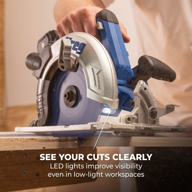 Kreg 20V Ionic Drive™ 7-1/4" Circular Saw Tool Only