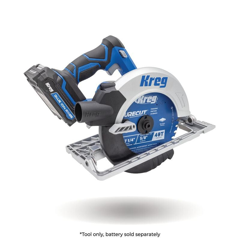 Kreg 20V Ionic Drive™ 7-1/4" Circular Saw Tool Only