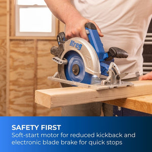 Kreg 20V Ionic Drive™ 7-1/4" Circular Saw Tool Only