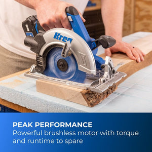Kreg 20V Ionic Drive™ 7-1/4" Circular Saw Tool Only