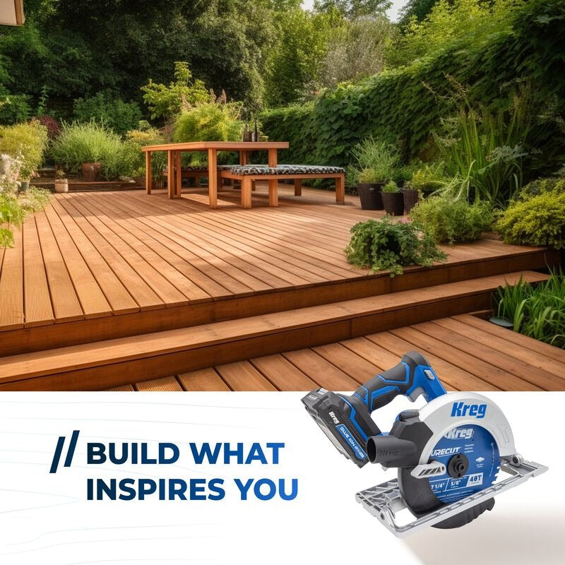 Kreg 20V Ionic Drive™ 7-1/4" Circular Saw Tool Only