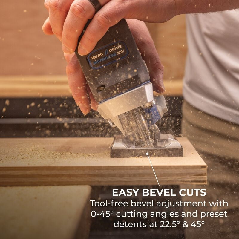 Kreg 20V Ionic Drive™ Barrel Grip Jigsaw Tool Only