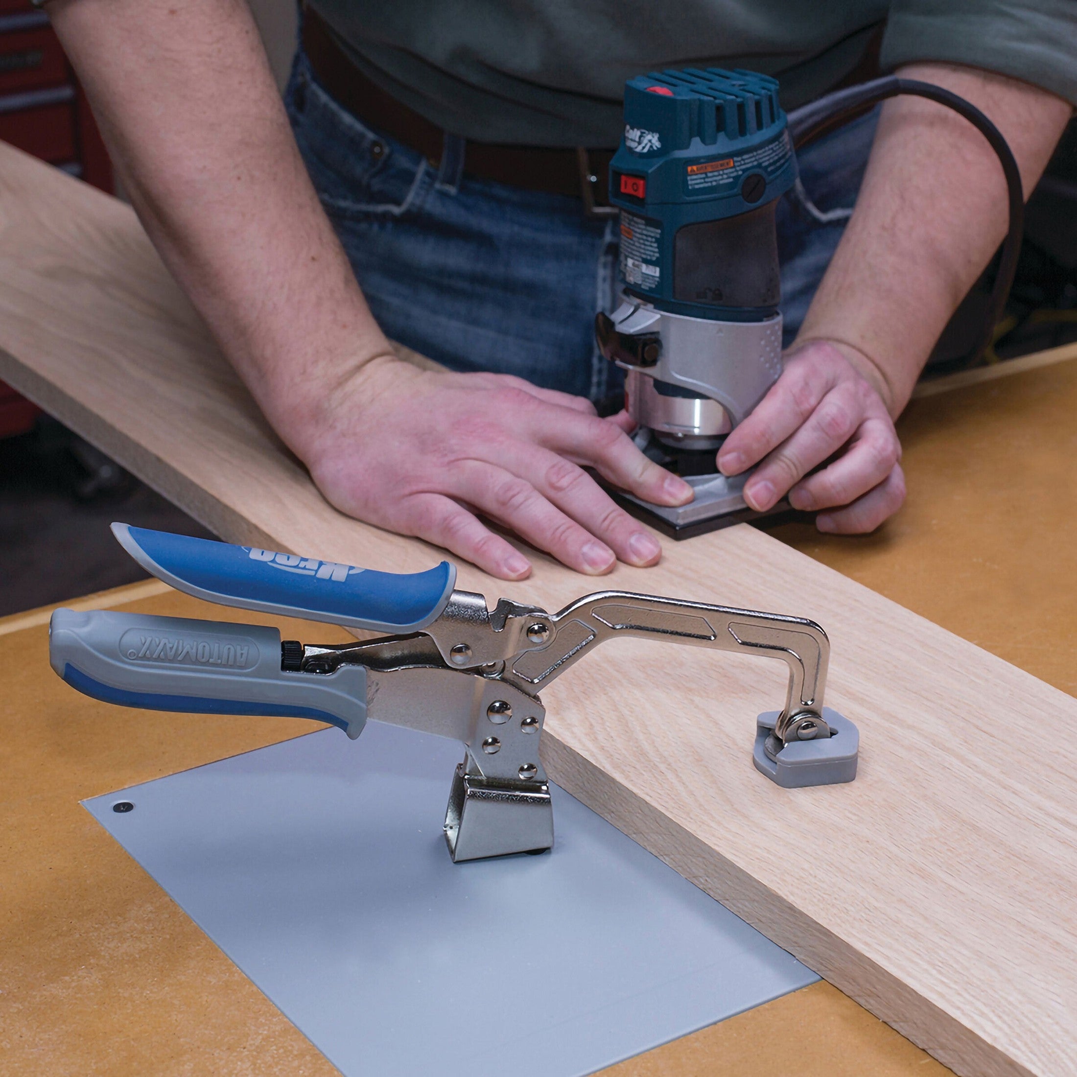 Heavy-Duty Bench Clamp System

