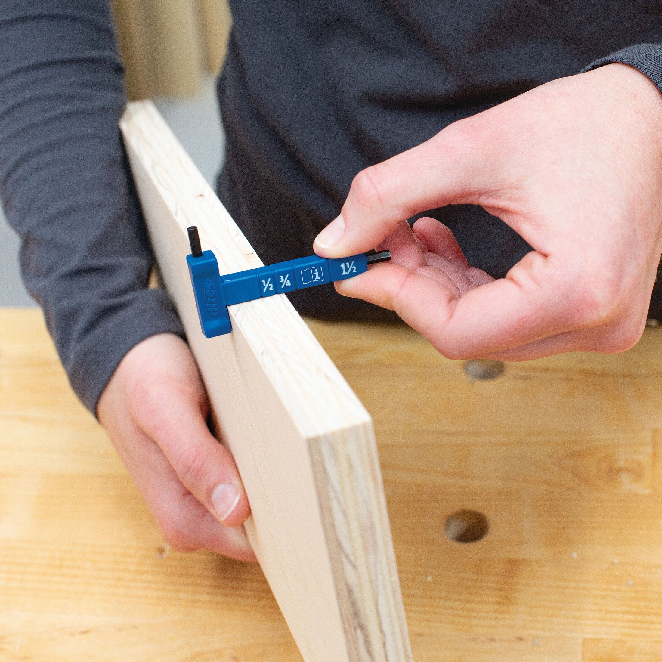  Easy-Set Drill Bit with Stop Collar & Gauge/Hex Wrench