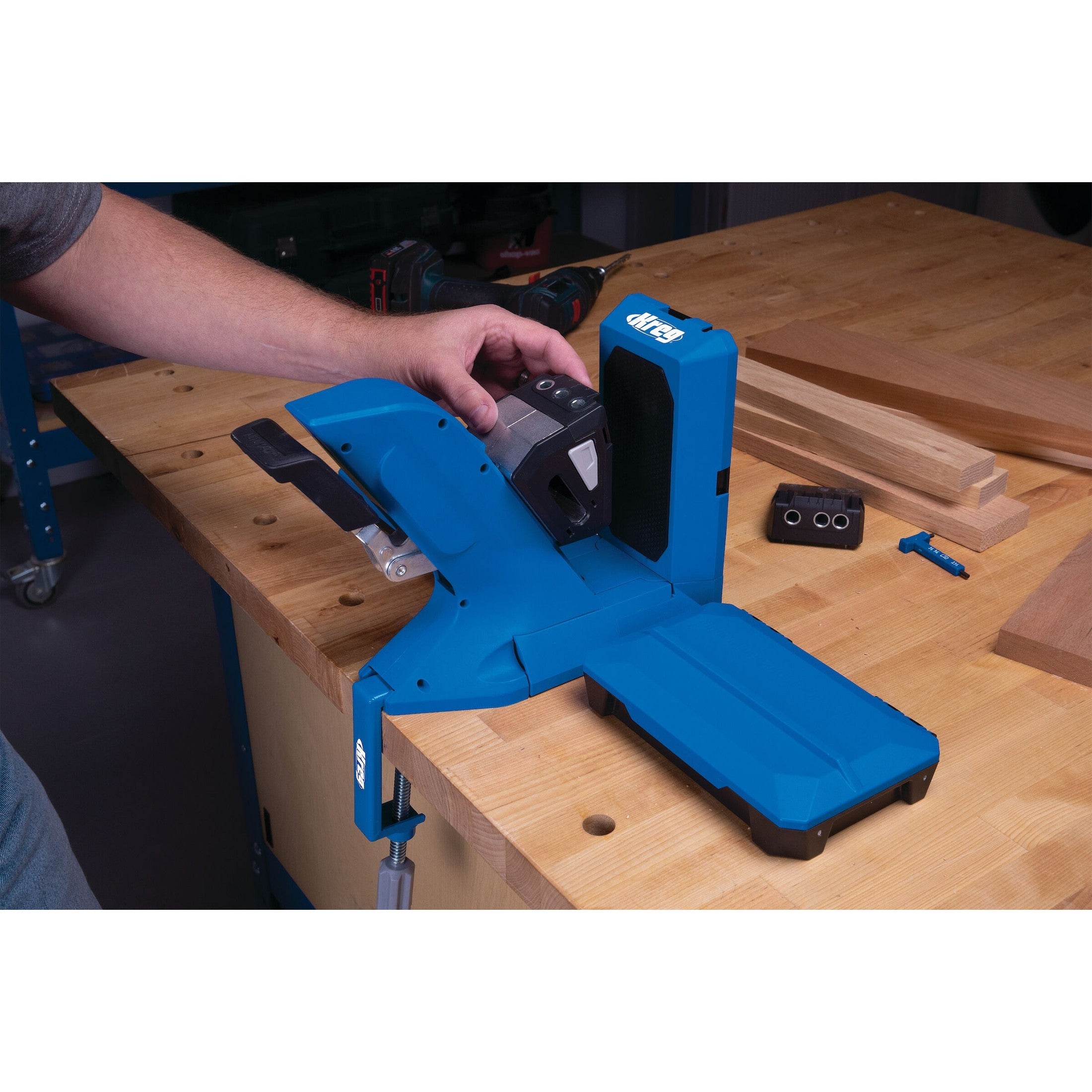  Pocket-Hole Jig Micro-Pocket Drill Guide Kits