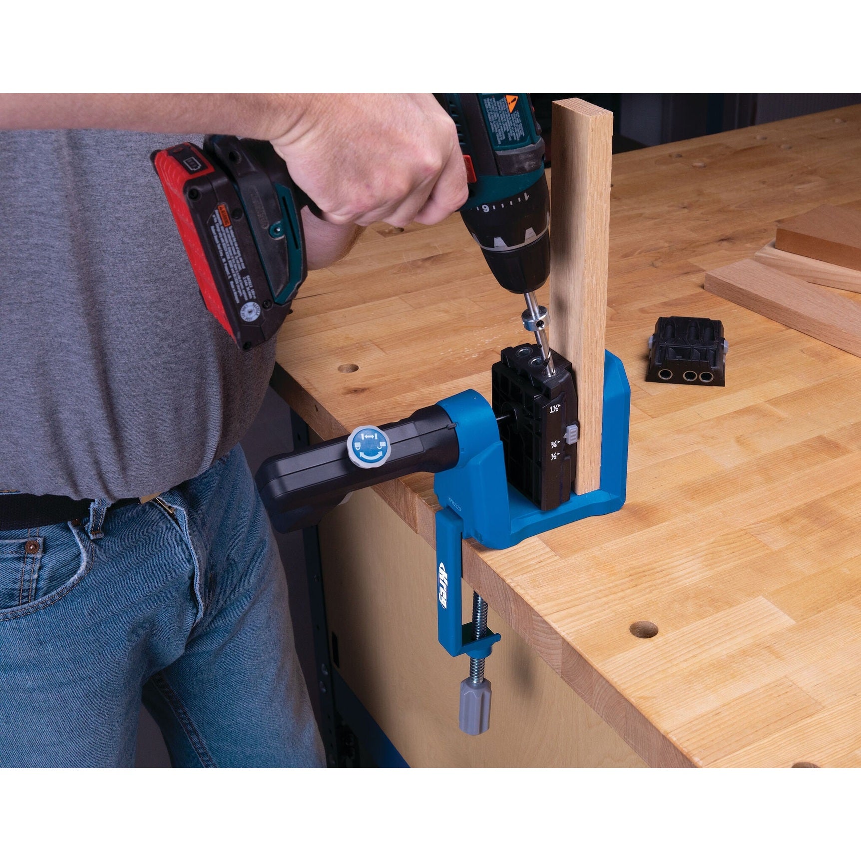 Pocket-Hole Jig Clamp