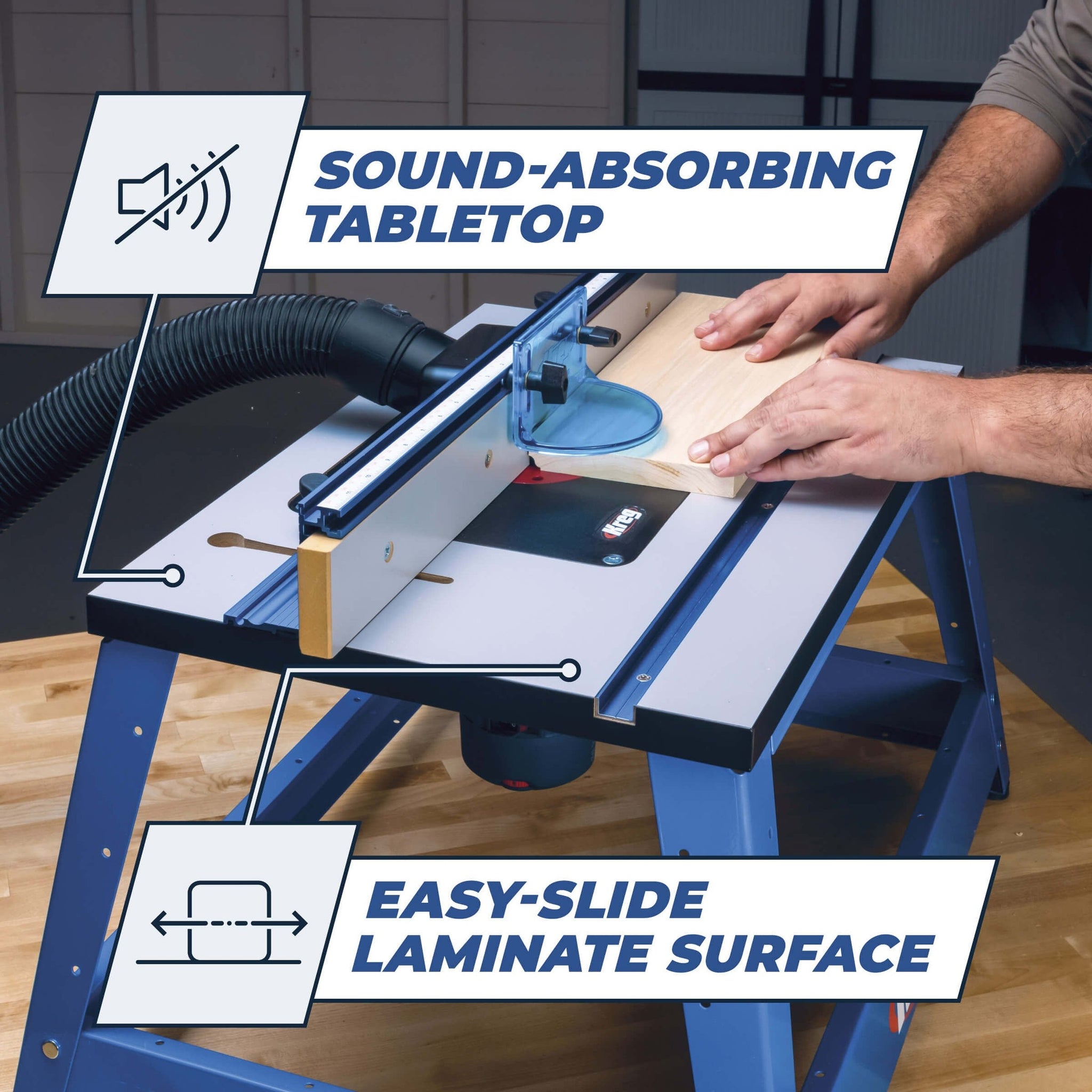 Precision Benchtop Router Table