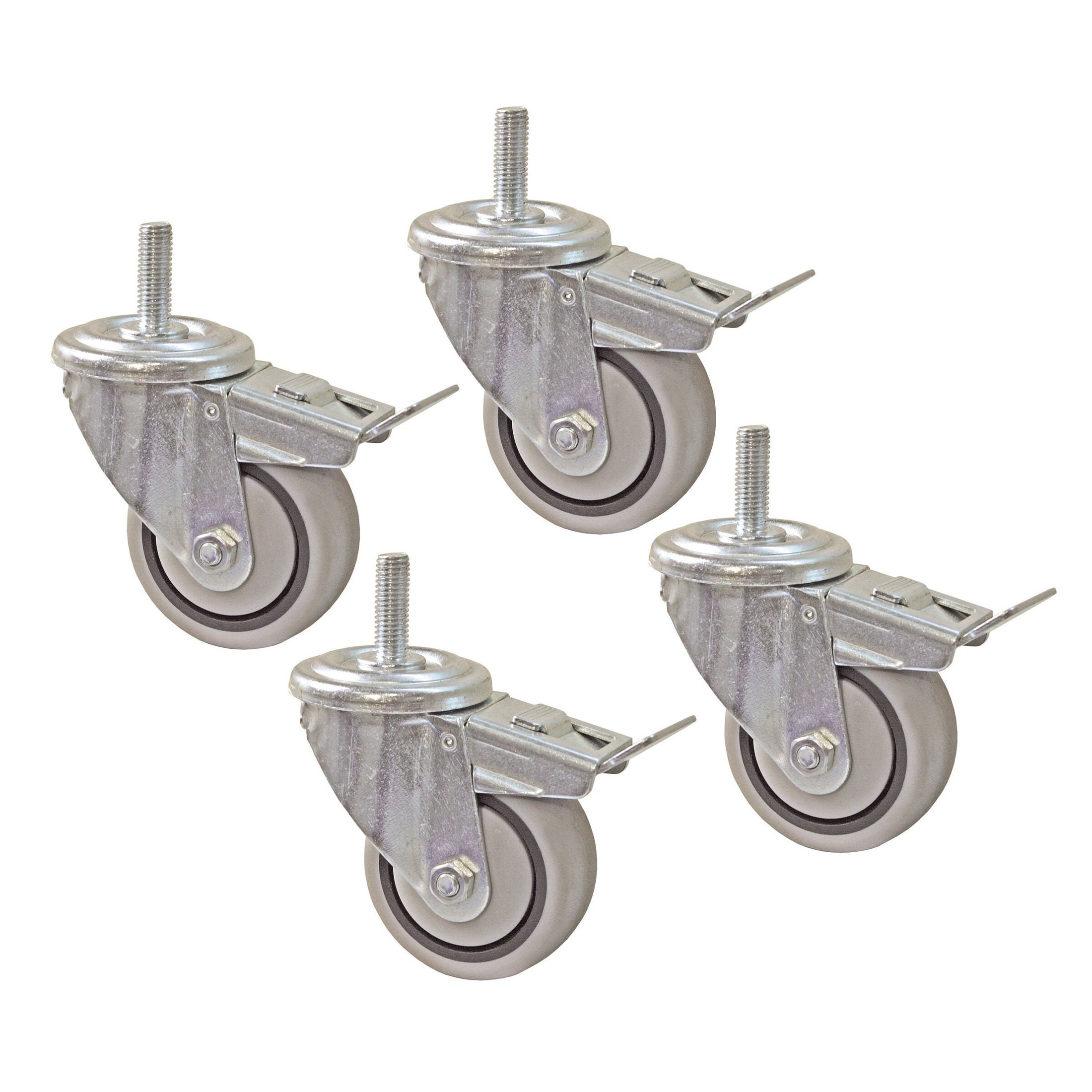 3" Dual-Locking Casters
