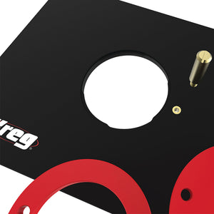Precision Router Table Insert Plate - Undrilled