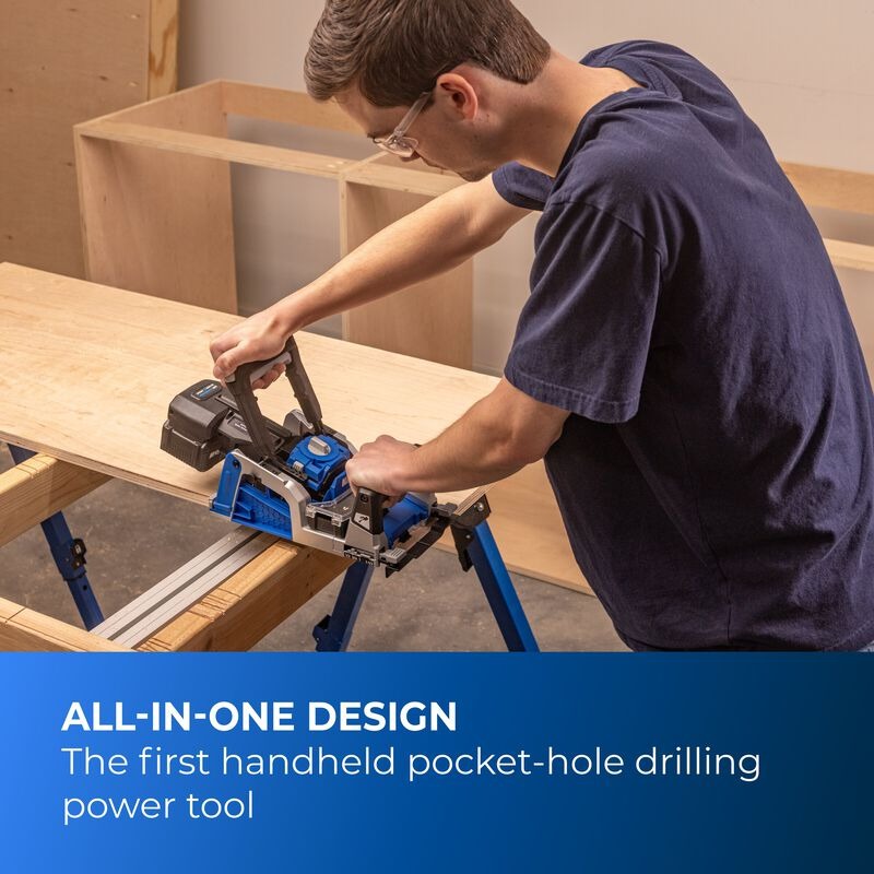 Kreg Rebel™ 20V Ionic Drive™ Pocket-Hole Joiner Tool Only