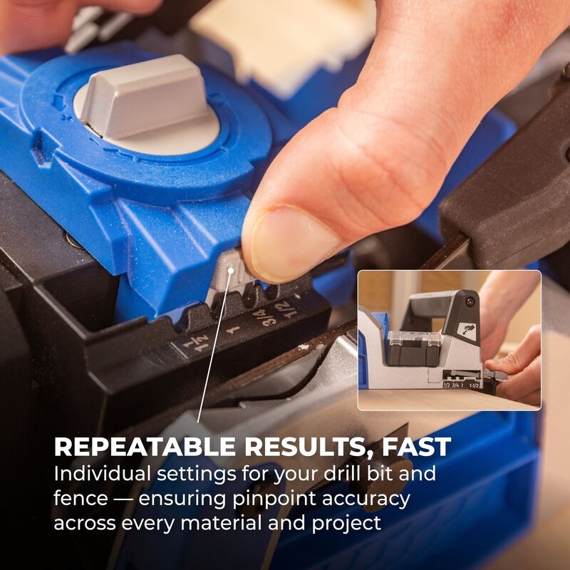 Kreg Rebel™ 20V Ionic Drive™ Pocket-Hole Joiner Tool Only