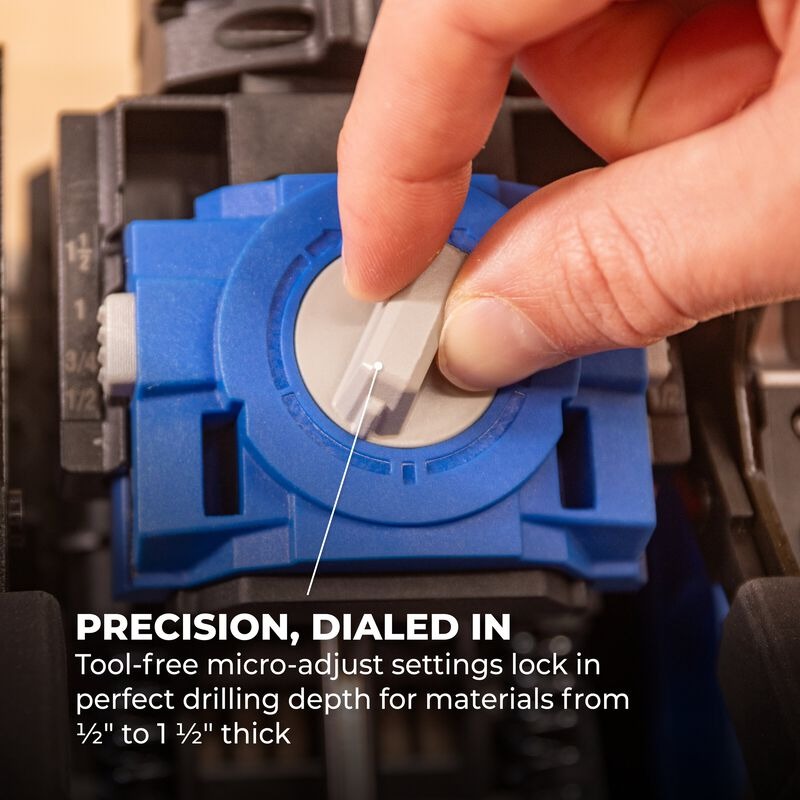 Kreg Rebel™ 20V Ionic Drive™ Pocket-Hole Joiner Tool Only