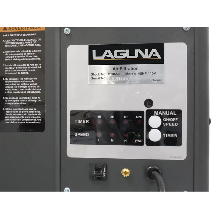 Laguna SUPMX-810650 A|Flux: 12 Air Filtration