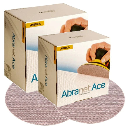 MIRKA ABRANET ACE 6" GRIP SANDING DISCS, AC-241 SERIES 50x