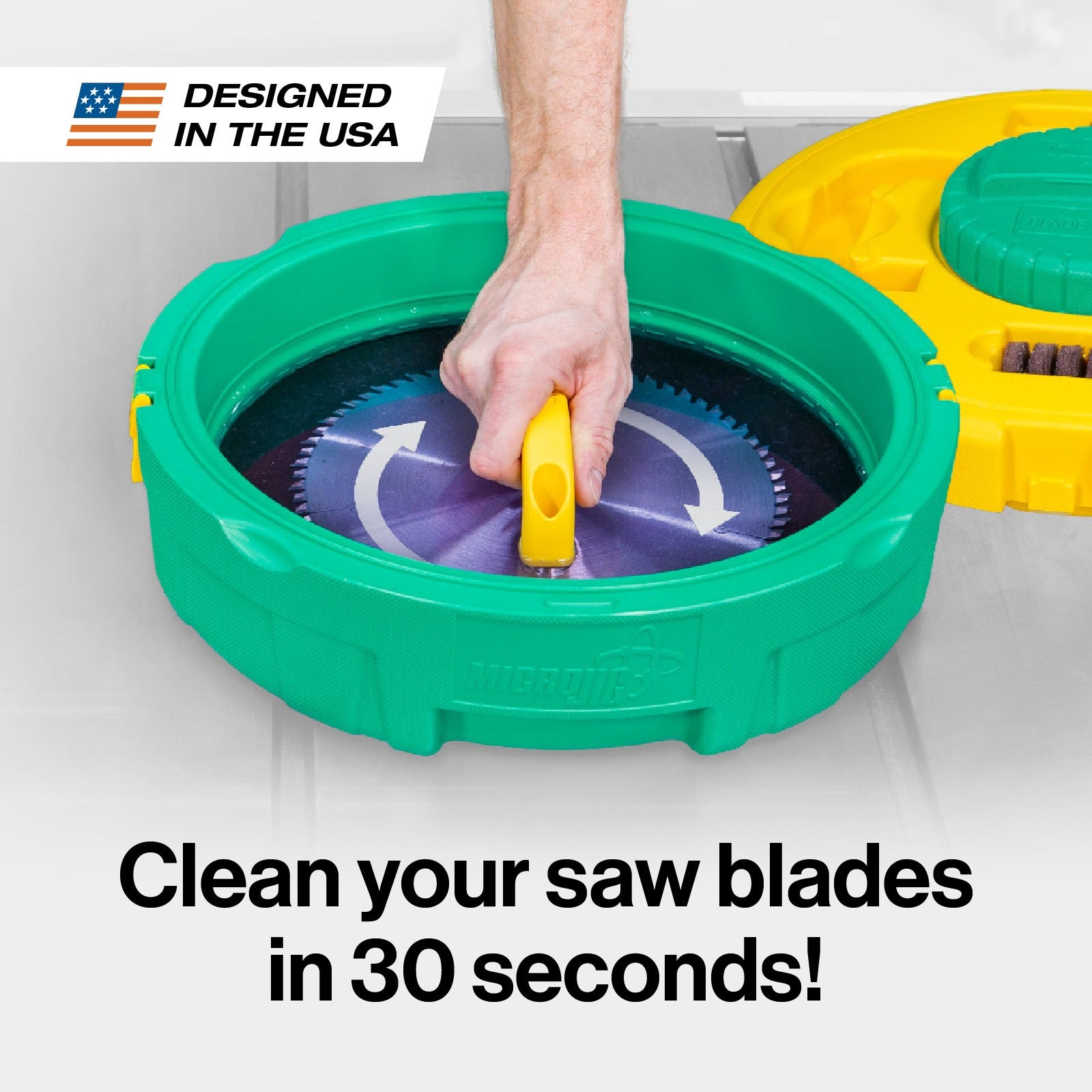 MicroJig BC-81012 BLADECLEAN + FREE Arbor Shims