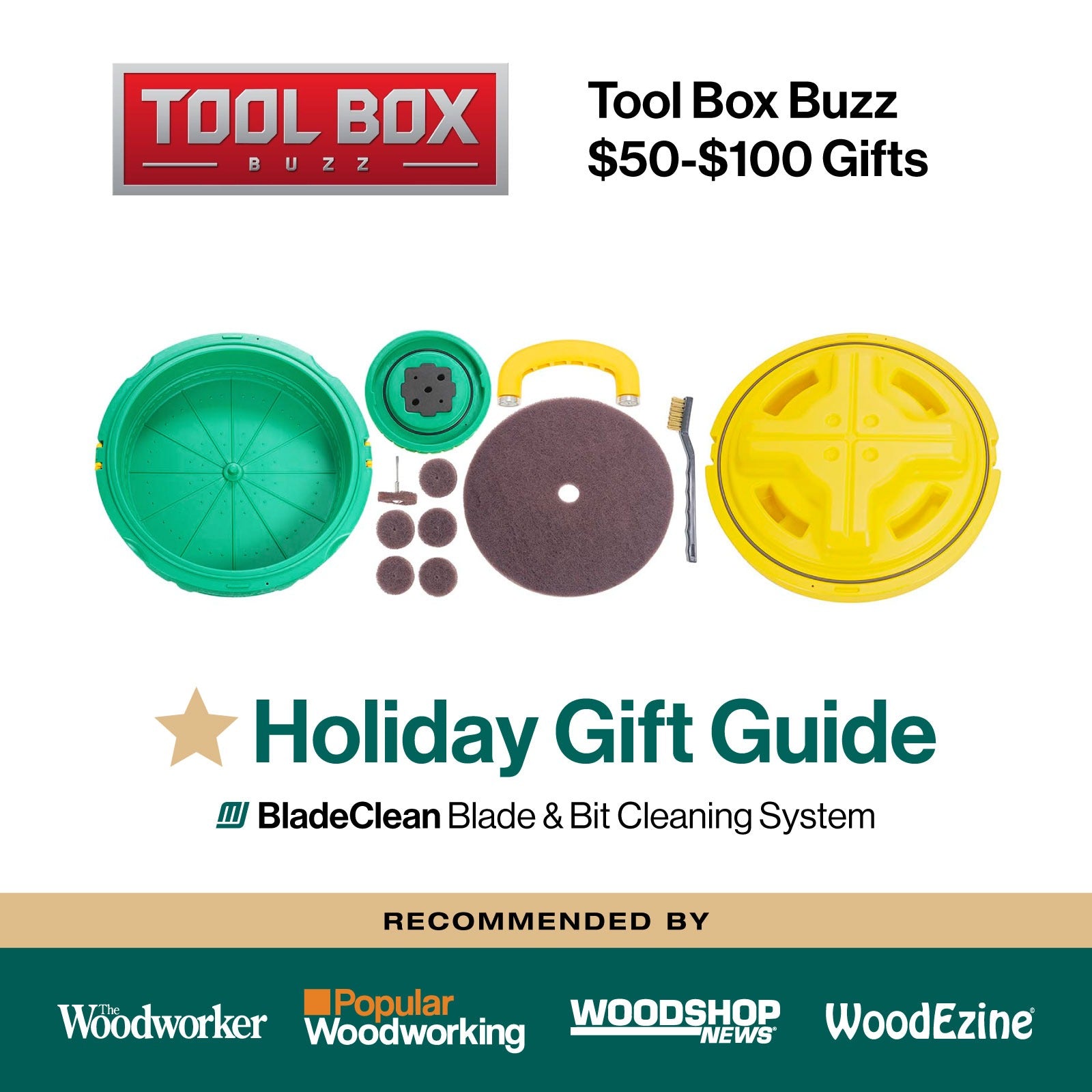 MicroJig BC-81012 BLADECLEAN + FREE Arbor Shims